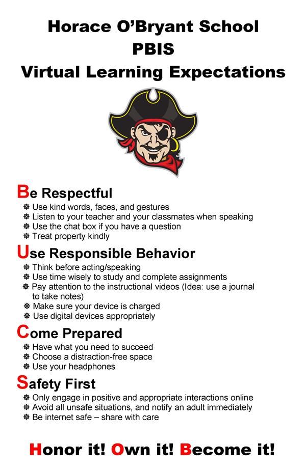 PBIS Virtual Learning Expectations PBIS Virtual Learning Expectations